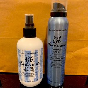Bumble and Bumble thickening products